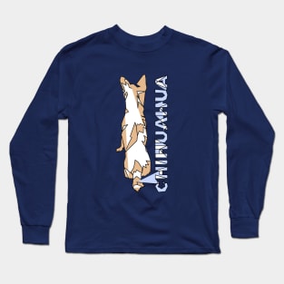 Geometric Chihuahua Long Sleeve T-Shirt